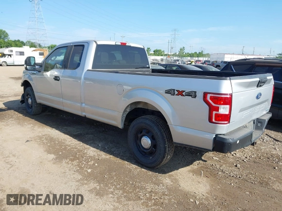 2018 Ford F-150 XL with VIN 1FTFX1EG1JKD86371, listed as a IAAI auction lot 42617305 with 212,187 mi miles and . Bid and sale history available at DreamBid. Image 3.