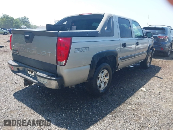 2004 Chevrolet Avalanche Z71 with VIN 3GNEK12T54G300283, listed as a IAAI auction lot 42662465 with 187,834 mi miles and . Bid and sale history available at DreamBid. Image 4.