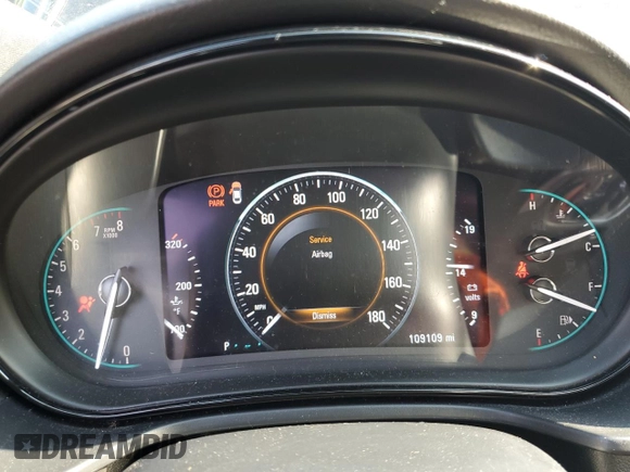 2015 Buick Regal GS with VIN 2G4GT5GX0F9127508, listed as a Copart auction lot 60233115 with 109,109 mi miles and Salvage title. Bid and sale history available at DreamBid. Image 9.