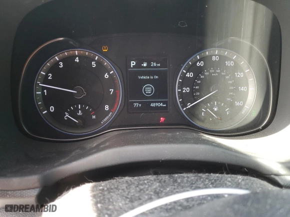 2018 Hyundai Kona SEL with VIN KM8K2CAAXJU182467, listed as a Copart auction lot 49790985 with 48,904 mi miles and Salvage Title. Bid and sale history available at carsss.com. Image 9.