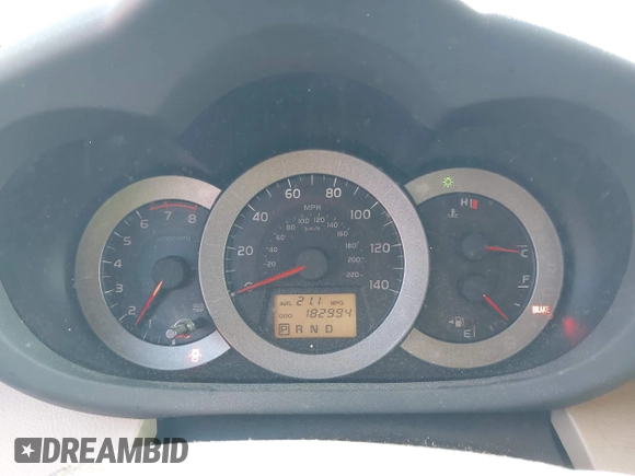 2012 Toyota RAV4 with VIN JTMBF4DVXC5055227, listed as a IAAI auction lot 42139167 with 182,994 mi miles. Bid and sale history available at carsss.com. Image 7.