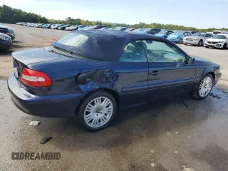 2004 Volvo C70 with VIN YV1NC62D74J043101, listed as a Copart auction lot 71585714 with 136,882 mi miles and Salvage Title. Bid and sale history available at carsss.com. Image 3.