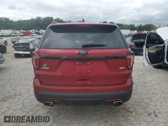 2017 Ford Explorer Sport с VIN 1FM5K8GT9HGC16734, выставлен на аукционе Copart как лот 65397425 с пробегом 115 780 миль миль и Чистый • Clean title. История ставок и продаж доступна на DreamBid. Изображение 6.