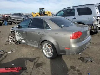2007 Audi A4 2.0T with VIN WAUAF78E57A222692, listed as a Copart auction lot 43794185 with 159,563 mi miles and Salvage Title. Bid and sale history available at carsss.com. Image 2.