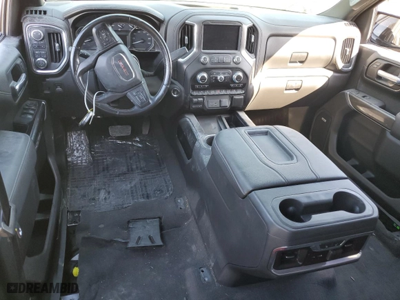 2019 GMC Sierra 1500 AT4 with VIN 3GTP9EED7KG261346, listed as a Copart auction lot 49653445 with 0 mi miles and Salvage Title. Bid and sale history available at carsss.com. Image 8.