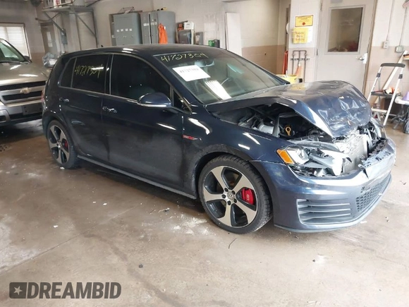2017 Volkswagen GTI S с VIN 3VW447AU9HM056346, выставлен на аукционе IAAI как лот 41727304 с пробегом 51 566 миль миль и . История ставок и продаж доступна на DreamBid. Изображение 1.