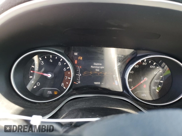 2019 Jeep Compass Limited with VIN 3C4NJDCB5KT641769, listed as a Copart auction lot 55790635 with 16,055 mi miles and Clean title. Bid and sale history available at DreamBid. Image 9.