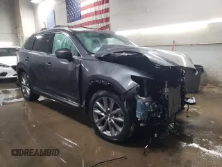 2020 Mazda CX-9 Grand Touring with VIN JM3TCBDY1L0405358, listed as a Copart auction lot 41918455 with 45,349 mi miles and Salvage Title. Bid and sale history available at carsss.com. Image 4.