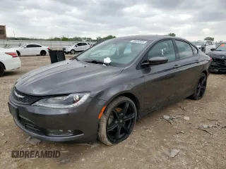 2015 Chrysler 200 S with VIN 1C3CCCDGXFN610811, listed as a Copart auction lot 55024335 with Not Provided miles and Clean Title. Bid and sale history available at carsss.com. Image 1.