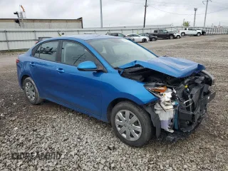 2022 Kia Rio S with VIN 3KPA24AD5NE431360, listed as a Copart auction lot 52287245 with 81,019 mi miles and Salvage Title. Bid and sale history available at carsss.com. Image 4.