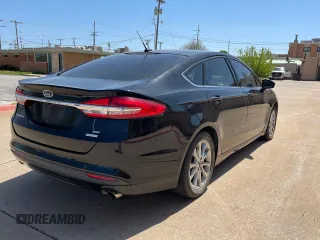 2017 Ford Fusion SE with VIN 3FA6P0HD5HR252082, listed as a Copart auction lot 53118095 with 181,528 mi miles and Clean Title. Bid and sale history available at DreamBid. Image 4.