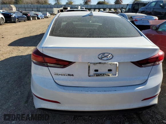 2018 Hyundai Elantra SEL z VIN 5NPD84LF8JH335531, wystawiony jako Copart lot #76745153 z przebiegiem 107 593 mil mil oraz Czysty tytuł • Clean title. Historia ofert i sprzedaży dostępna na DreamBid. Obrazek 6.