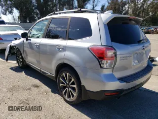 2018 Subaru Forester Touring with VIN JF2SJGWC5JH604342, listed as a Copart auction lot 45248095 with 57,417 mi miles and Salvage Title. Bid and sale history available at carsss.com. Image 2.
