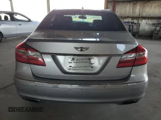 2013 Hyundai Genesis 3.8L with VIN KMHGC4DD7DU246001, listed as a Copart auction lot 66801984 with 148,423 mi miles and Salvage Title. Bid and sale history available at carsss.com. Image 6.