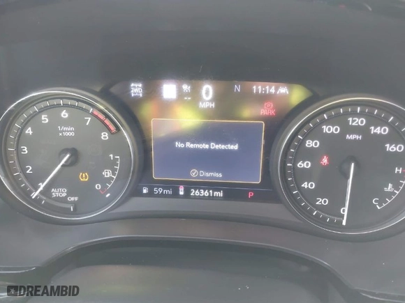 2021 Cadillac XT5 AWD Premium Luxury with VIN 1GYKNDRS0MZ135660, listed as a IAAI auction lot 41123089 with 26,361 mi miles. Bid and sale history available at carsss.com. Image 7.