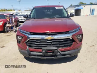 2024 Chevrolet TrailBlazer LS with VIN KL79MNSLXRB134481, listed as a Copart auction lot 53286015 with 13,839 mi miles and Salvage Title. Bid and sale history available at DreamBid. Image 5.