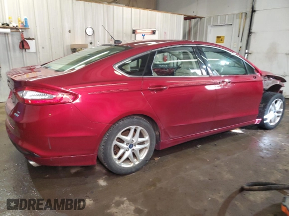 2014 Ford Fusion SE with VIN 3FA6P0HDXER223365, listed as a Copart auction lot 49803155 with 115,657 mi miles and Salvage Title. Bid and sale history available at carsss.com. Image 3.