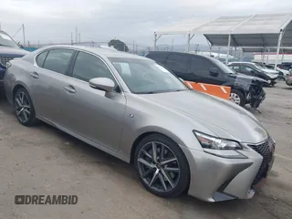 2016 Lexus GS 350 with VIN JTHBZ1BL6GA001569, listed as a IAAI auction lot 41809414 with 46,798 mi miles. Bid and sale history available at carsss.com. Image 1.