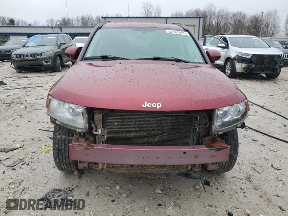 2015 Jeep Compass High Altitude Edition with VIN 1C4NJDEB4FD120048, listed as a Copart auction lot 52101005 with 143,888 mi miles and Clean Title. Bid and sale history available at carsss.com. Image 5.