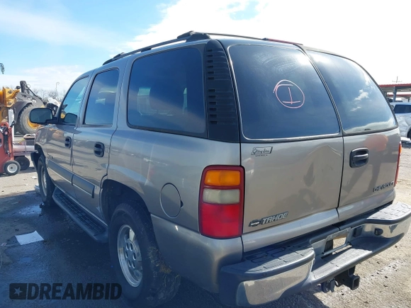 2003 Chevrolet Tahoe LS with VIN 1GNEC13V43R109837, listed as a IAAI auction lot 41363706 with Not provided miles and . Bid and sale history available at DreamBid. Image 3.