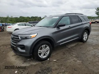 2024 Ford Explorer XLT with VIN 1FMSK8DH7RGA80530, listed as a Copart auction lot 57771715 with 12,718 mi miles and Salvage title. Bid and sale history available at DreamBid. Image 1.