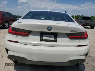 2022 BMW 3 Series 330i with VIN 3MW5R1J06N8C31334, listed as a Copart auction lot 52724395 with 36,445 mi miles and Salvage Title. Bid and sale history available at carsss.com. Image 6.