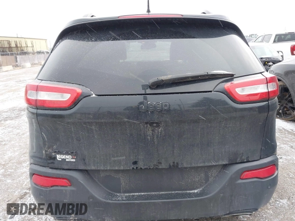2018 Jeep Cherokee Limited with VIN 1C4PJMDX8JD530088, listed as a IAAI auction lot 41213375 with 96,210 mi miles. Bid and sale history available at carsss.com. Image 17.