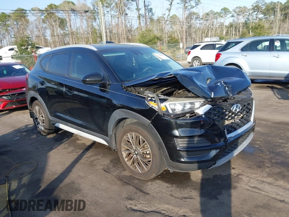2019 Hyundai Tucson Sport z VIN KM8J33AL9KU878474, wystawiony jako IAAI lot #41568959 z przebiegiem 97 412 mil mil oraz . Historia ofert i sprzedaży dostępna na DreamBid. Obrazek 1.