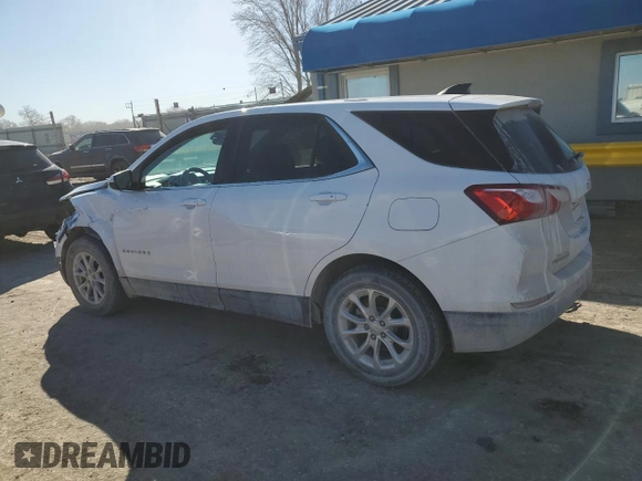 2018 Chevrolet Equinox LT with VIN 3GNAXSEV8JL134783, listed as a Copart auction lot 45465045 with 138,506 mi miles and Salvage Title. Bid and sale history available at carsss.com. Image 2.