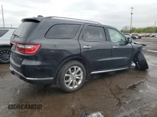 2016 Dodge Durango Citadel with VIN 1C4RDJEGXGC375331, listed as a Copart auction lot 55952015 with 220,700 mi miles and Clean title. Bid and sale history available at DreamBid. Image 3.