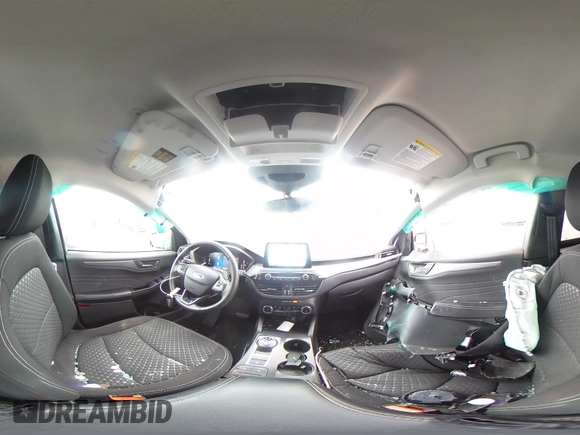 2023 Ford Escape Active with VIN 1FMCU0GN2PUA41876, listed as a Copart auction lot 50422725 with 24,808 mi miles and Salvage Title. Bid and sale history available at DreamBid. Image 13.