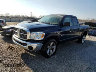 2008 Dodge Ram 1500 SLT with VIN 1D7HU18278J144675, listed as a Copart auction lot 47537965 with 194,984 mi miles and Non Repairable. Bid and sale history available at carsss.com. Image 1.