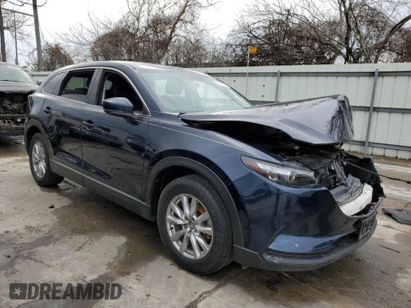 2016 Mazda CX-9 Sport with VIN JM3TCABYXG0122685, listed as a Copart auction lot 38173303 with 48,197 mi miles. Bid and sale history available at carsss.com. Image 4.