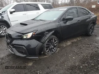 2023 Subaru WRX Premium with VIN JF1VBAF66P9823805, listed as a Copart auction lot 43510055 with 4,912 mi miles and Salvage Title. Bid and sale history available at carsss.com. Image 1.