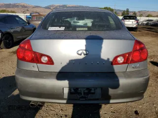 2006 Infiniti G35 with VIN JNKCV51E06M501959, listed as a Copart auction lot 73346234 with 142,194 mi miles and Salvage Title. Bid and sale history available at DreamBid. Image 7.