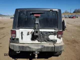 2017 Jeep Wrangler Sport with VIN 1C4AJWAG3HL577566, listed as a Copart auction lot 50640425 with 35,090 mi miles and Salvage Title. Bid and sale history available at DreamBid. Image 6.