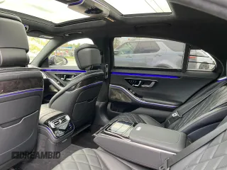 2022 Mercedes-Benz S 580 with VIN W1K6G7GB5NA132541, listed as a Copart auction lot 56436665 with 95,609 mi miles and Clean Title. Bid and sale history available at DreamBid. Image 9.