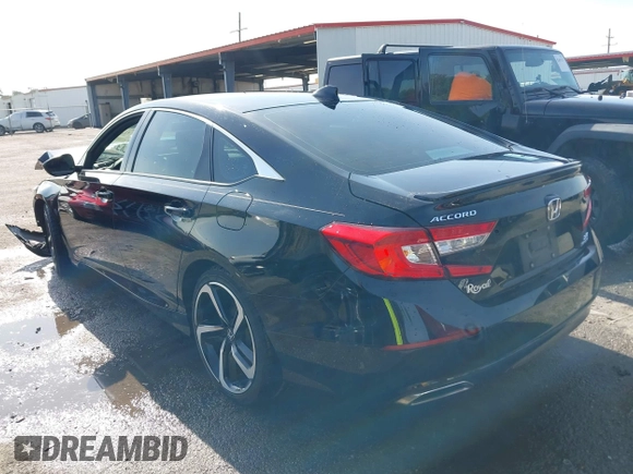 2020 Honda Accord Sport with VIN 1HGCV2F38LA002221, listed as a IAAI auction lot 42467648 with 70,638 mi miles and . Bid and sale history available at DreamBid. Image 3.