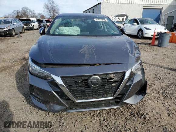 2020 Nissan Sentra S with VIN 3N1AB8BV5LY293705, listed as a Copart auction lot 45698345 with 77,528 mi miles and Salvage Title. Bid and sale history available at DreamBid. Image 5.
