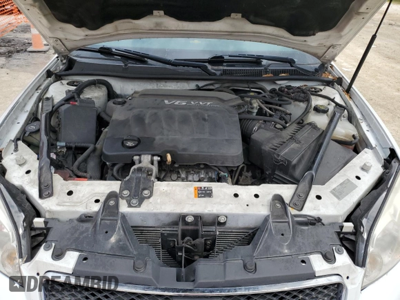 2013 Chevrolet Impala LTZ with VIN 2G1WC5E33D1118175, listed as a Copart auction lot 53909355 with 168,772 mi miles and Salvage Title. Bid and sale history available at DreamBid. Image 11.