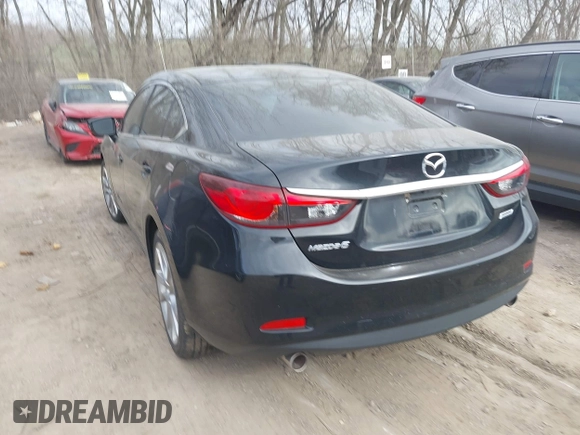 2016 Mazda Mazda6 i Touring with VIN JM1GJ1V51G1470967, listed as a IAAI auction lot 41833308 with 46,271 mi miles. Bid and sale history available at carsss.com. Image 3.