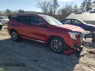 2022 GMC Terrain Denali with VIN 3GKALXEV9NL183440, listed as a Copart auction lot 80845864 with 17,241 mi miles and Salvage title. Bid and sale history available at DreamBid. Image 4.