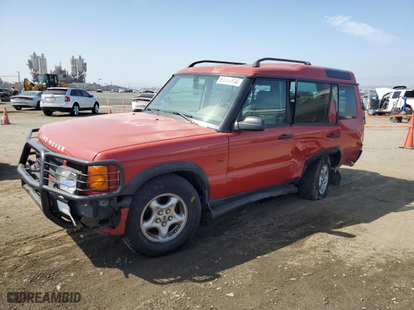 2000 Land Rover Discovery Series II w/Cloth with VIN SALTY1543YA240519, listed as a Copart auction lot 61064814 with NaN miles and Salvage Title. Bid and sale history available at carsss.com. Image 1.