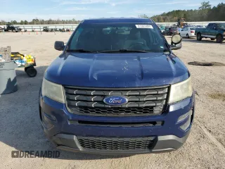 2016 Ford Utility Police Interceptor with VIN 1FM5K8AR5GGA71896, listed as a Copart auction lot 81065904 with 160,882 mi miles and Salvage Title. Bid and sale history available at carsss.com. Image 5.
