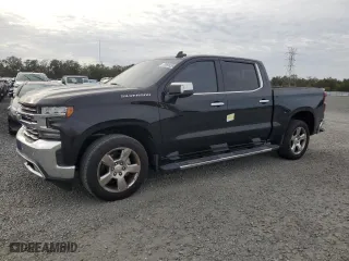 2019 Chevrolet Silverado 1500 LTZ with VIN 1GCPWEED1KZ115310, listed as a Copart auction lot 79698394 with 185,553 mi miles and Non Repairable. Bid and sale history available at carsss.com. Image 1.
