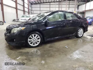 2010 Toyota Corolla with VIN 2T1BU4EEXAC478278, listed as a Copart auction lot 46248585 with 0 mi miles and Non Repairable. Bid and sale history available at carsss.com. Image 1.