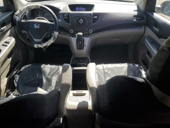 2013 Honda CR-V EX-L with VIN 2HKRM4H74DH621318, listed as a Copart auction lot 49602965 with 213,407 mi miles and Salvage Title. Bid and sale history available at carsss.com. Image 8.