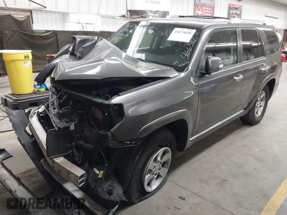 2011 Toyota 4Runner Trail with VIN JTEBU5JR0B5061339, listed as a IAAI auction lot 41674848 with 155,059 mi miles and . Bid and sale history available at DreamBid. Image 2.