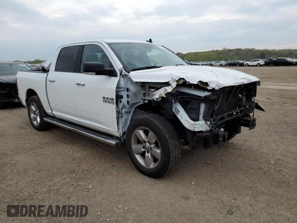 2017 Ram 1500 Big Horn with VIN 3C6RR7LT3HG784703, listed as a Copart auction lot 49700353 with 19,619 mi miles and Salvage title. Bid and sale history available at DreamBid. Image 4.