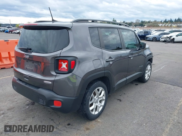 2018 Jeep Renegade Altitude z VIN ZACCJABB7JPH23676, wystawiony jako IAAI lot #41885158 z przebiegiem 116 314 mil mil oraz . Historia ofert i sprzedaży dostępna na DreamBid. Obrazek 4.